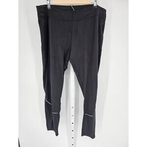 Danskin Now Women's Mid Rise Skinny Elastic Waist Athletic Pant Size XXL